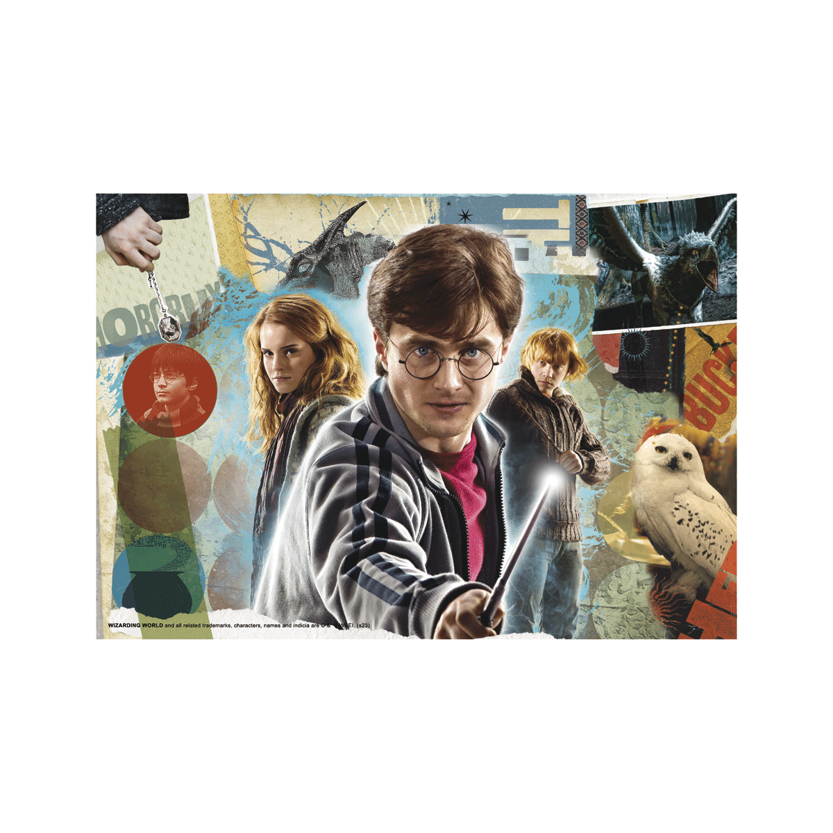 Clementoni - supercolor puzzle harry potter - 180 pezzi, 29068 - CLEMENTONI