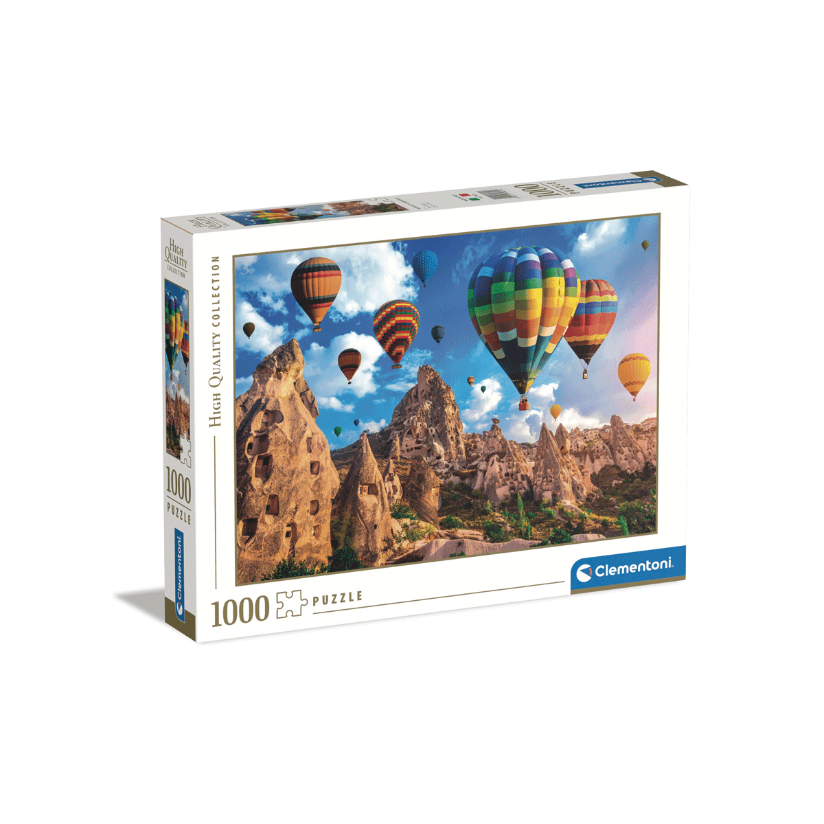 Clementoni - puzzle balloons in cappadocia - 1000 pezzi, 39825 - CLEMENTONI