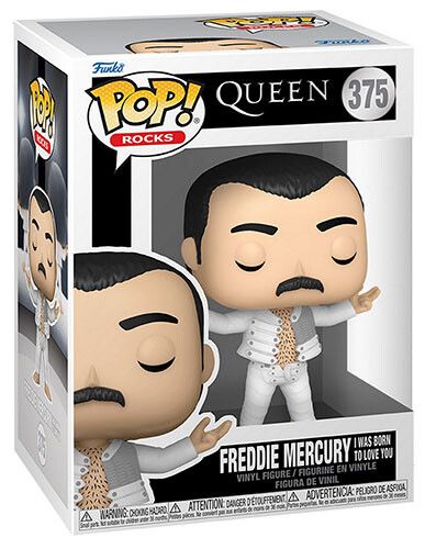 Funko pop rocks queen freddie mercury i was born to love 375 - FUNKO POP!