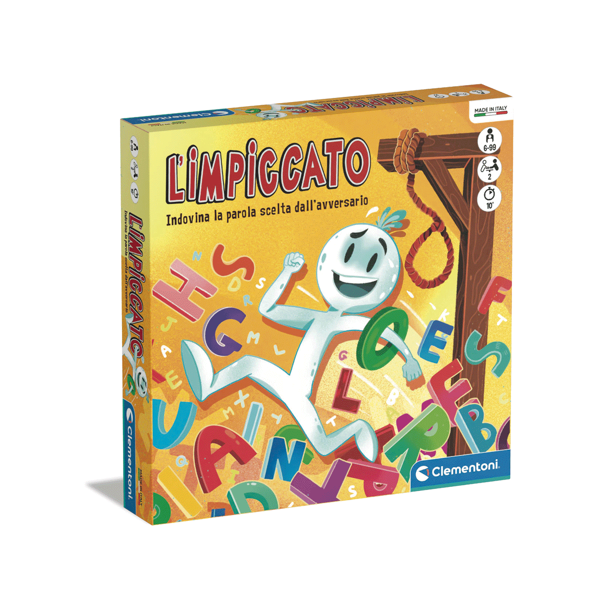Clementoni - l'impiccato - gioco da tavolo per bambini, 16814 - CLEMENTONI