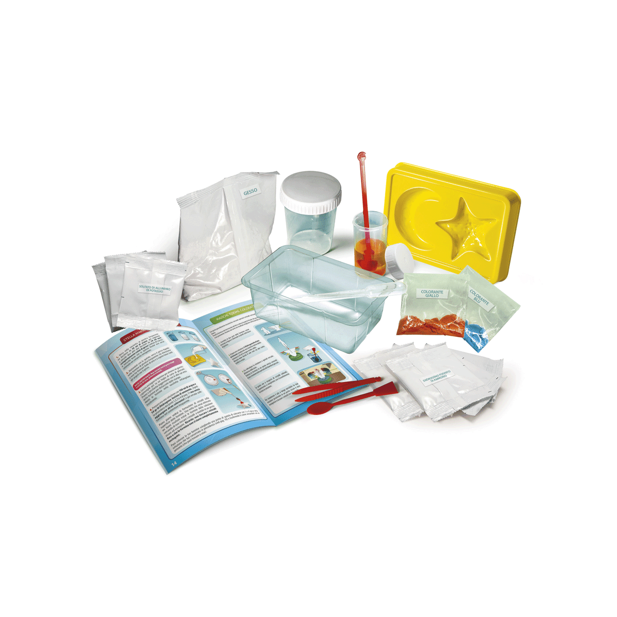 Clementoni - science & play lab - cristalli giganti, 19232 - CLEMENTONI, Scienza e Gioco