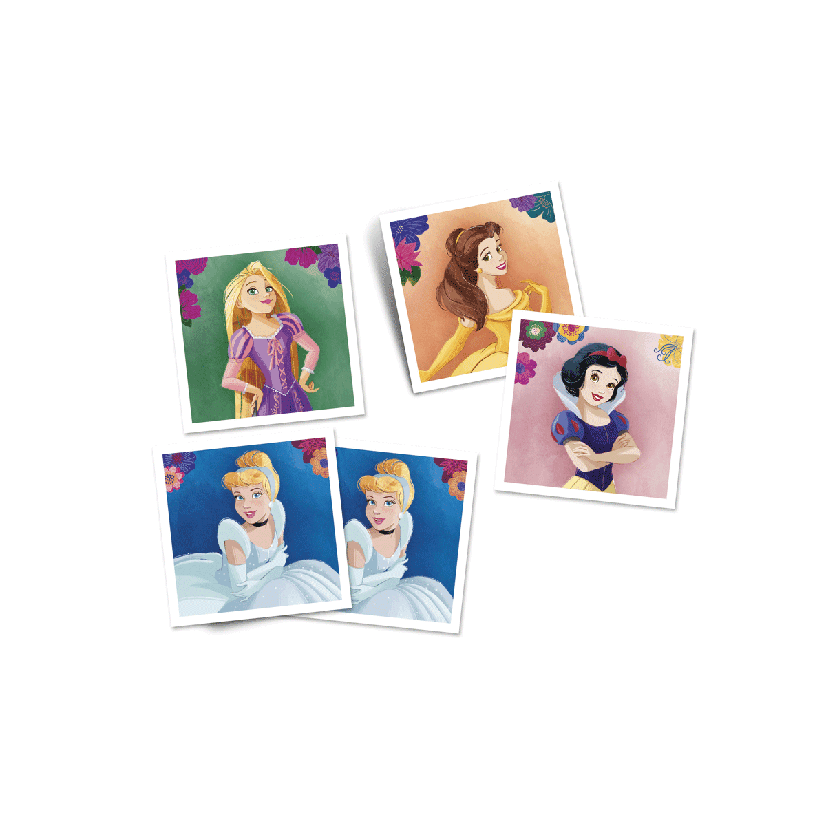 Clementoni - memo disney princess - gioco educativo, 18302 - SAPIENTINO