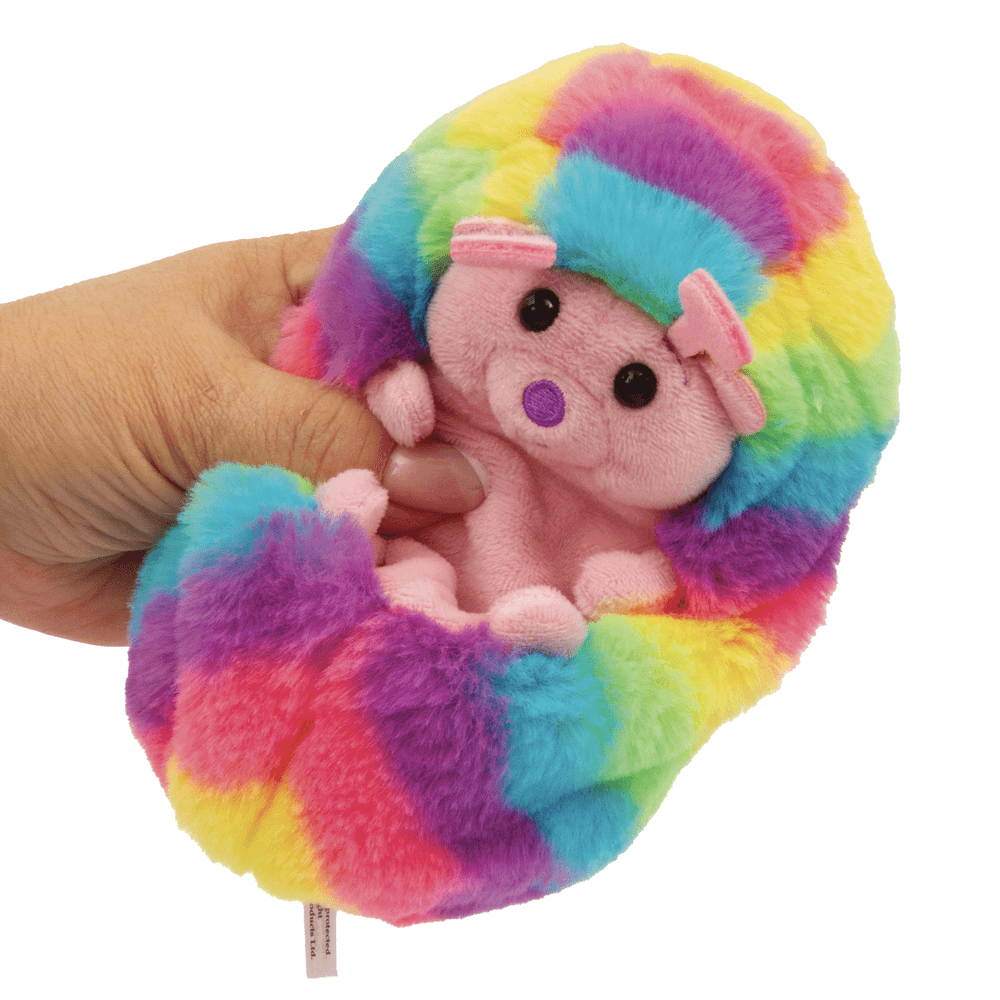 Giochi preziosi - curlimals - l'amico di peluche interattivo in versione bruco - Curlimals