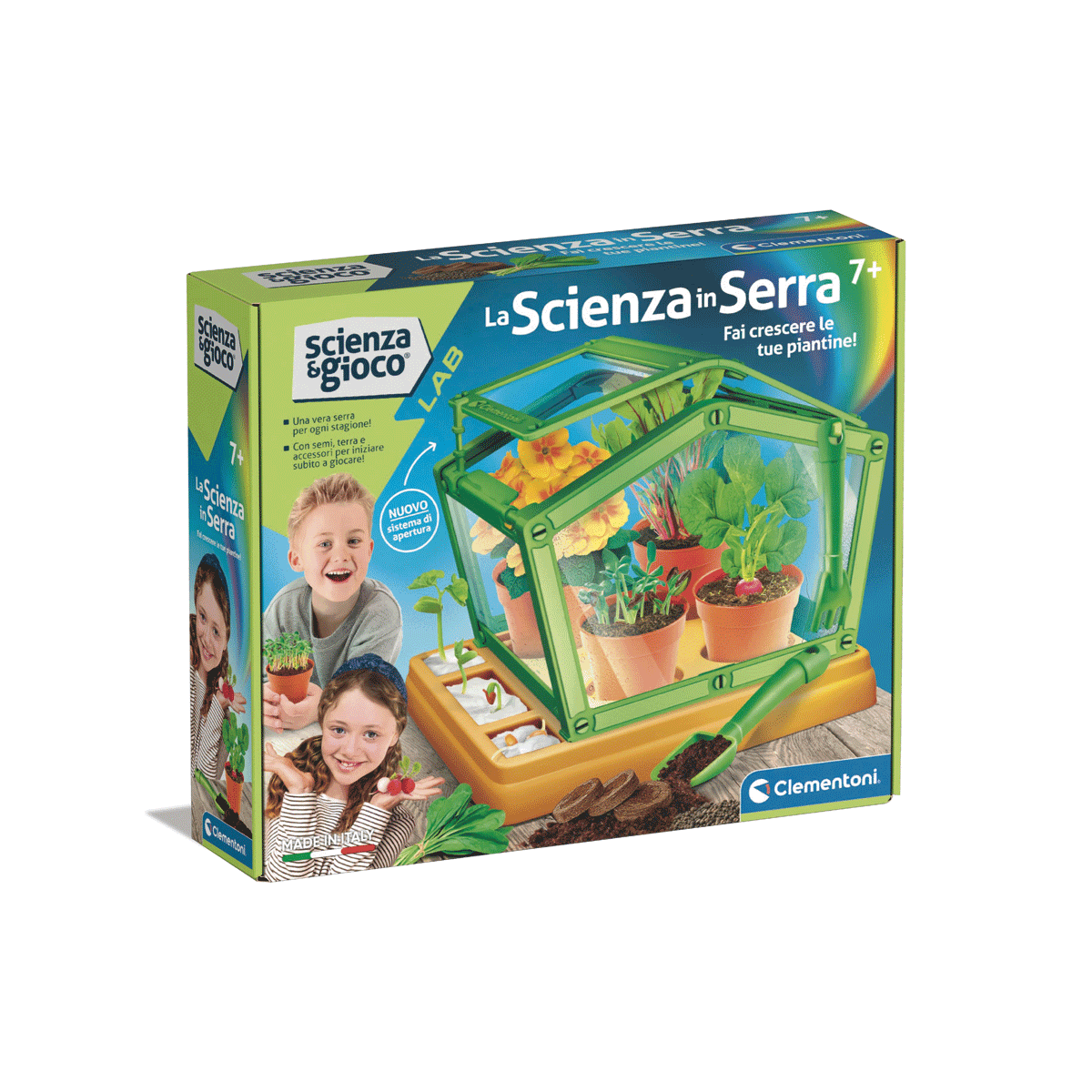 Clementoni - science & play lab - la scienza in serra, 19365 - CLEMENTONI, Scienza e Gioco