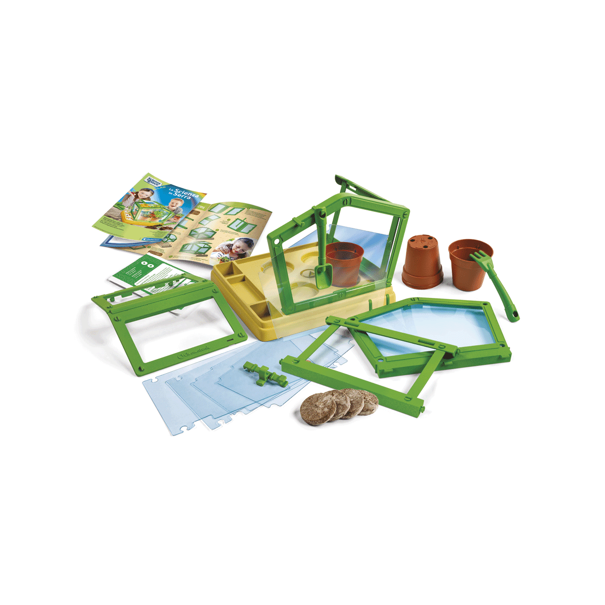 Clementoni - science & play lab - la scienza in serra, 19365 - CLEMENTONI, Scienza e Gioco