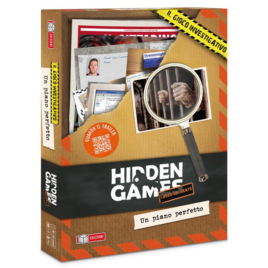 Hidden games - luogo del reato - un piano perfeto - ms edizioni - MAGIC STORE