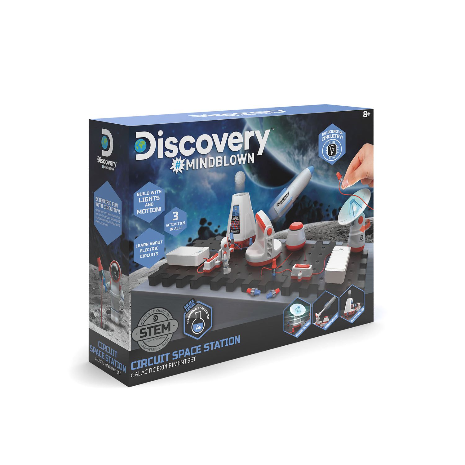 Set stazione spaziale toy circuitry - Discovery Mindblown
