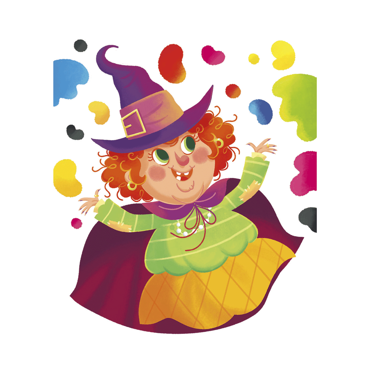 Clementoni - strega comanda colore - gioco di carte, 16807 - CLEMENTONI