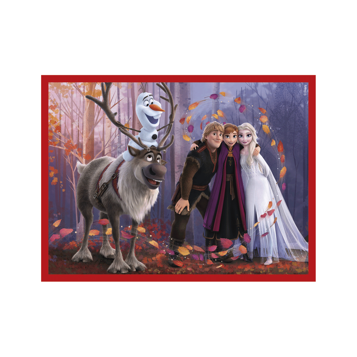 Clementoni - supercolor puzzle disney frozen - 12 pezzi, 41192 - CLEMENTONI