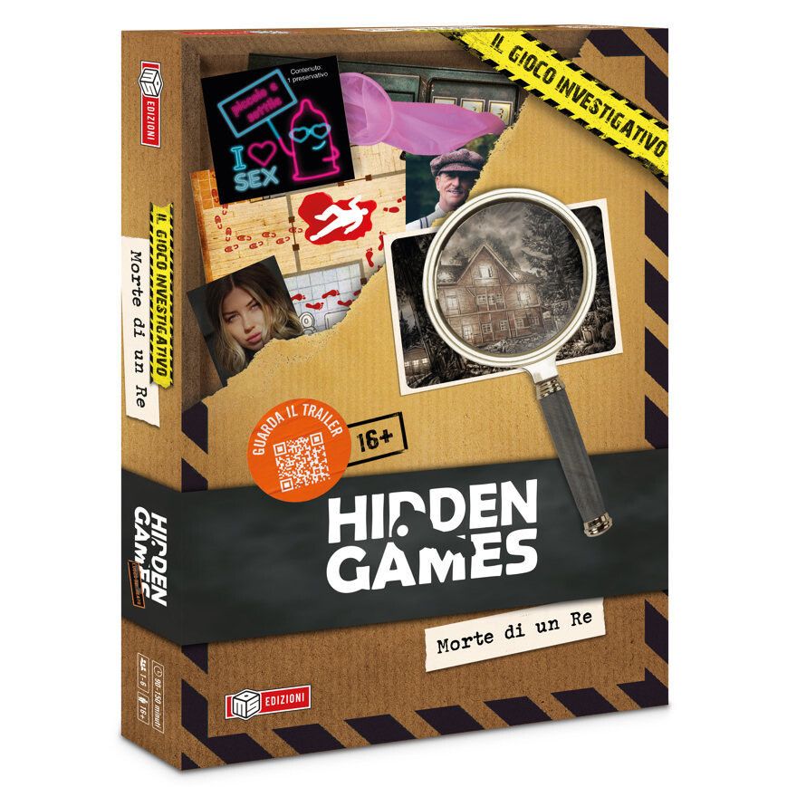 Hidden games - luogo del reato - morte di un re - ms edizioni - MAGIC STORE