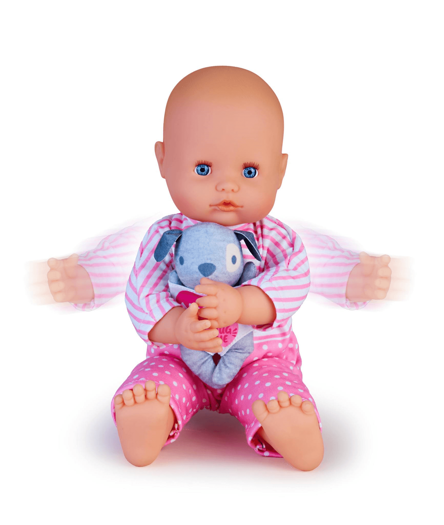 Nenuco abbracciami, bambola da 42 cm con corpo morbido e un simpatico cucciolo  morbido,  per bambine/i da 1 anno - NENUCO