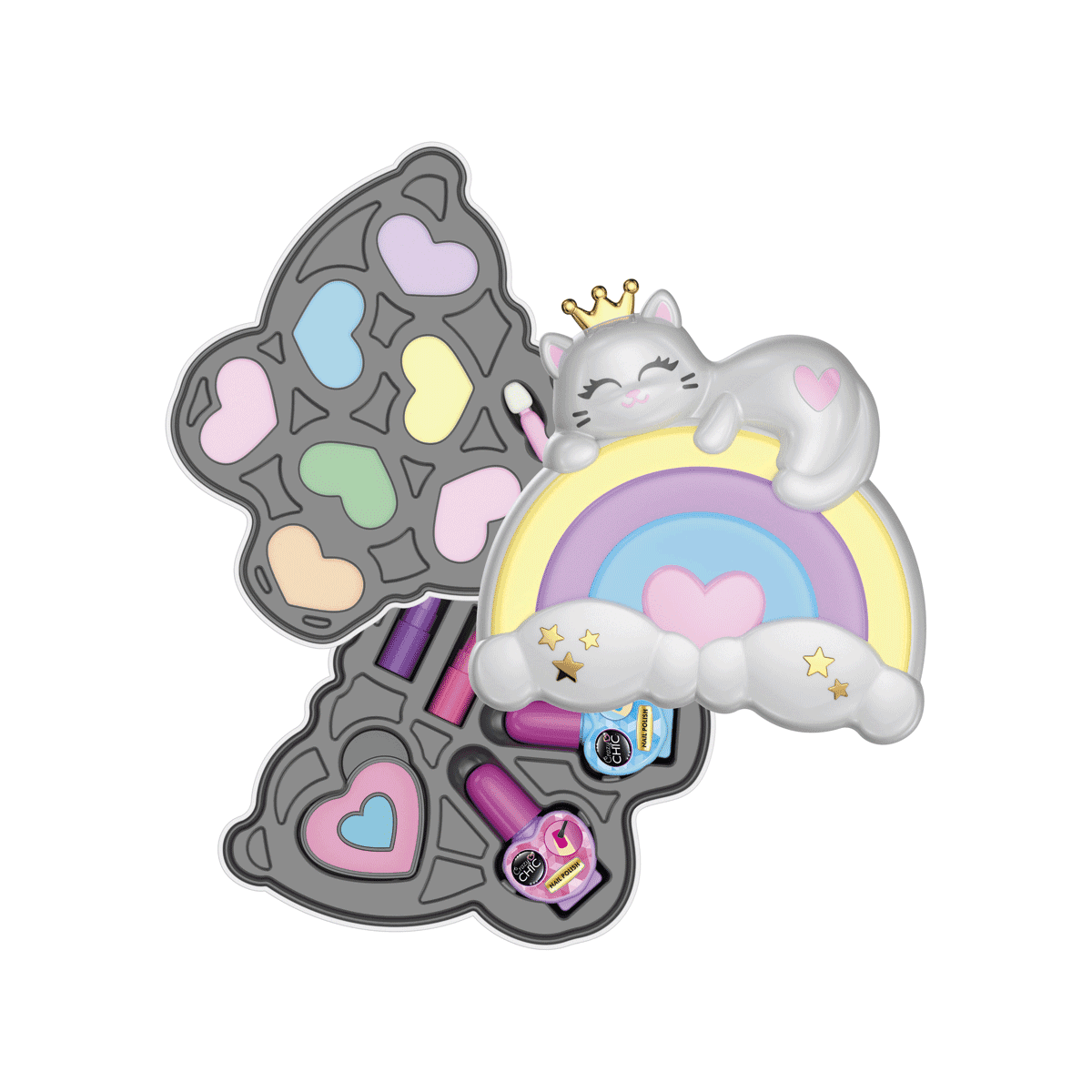 Clementoni - crazy chic - lovely make up - rainbow, 18793 - CLEMENTONI