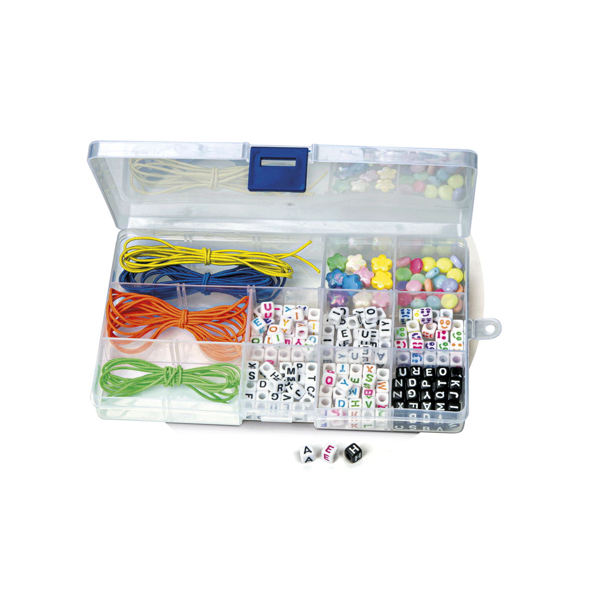 Clementoni - crazy chic - message bracelets, 18634 - CLEMENTONI