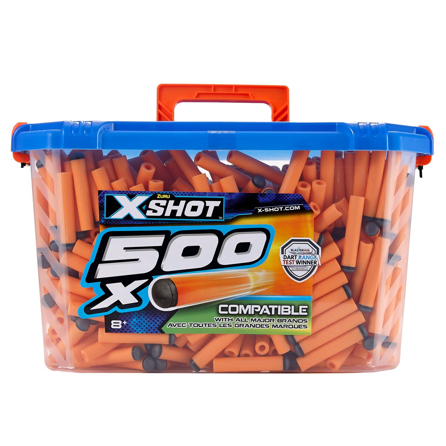 Xshot excel scatola di ricarica di dardi in schiuma compatibili universalmente (500 dardi) da zuru - 