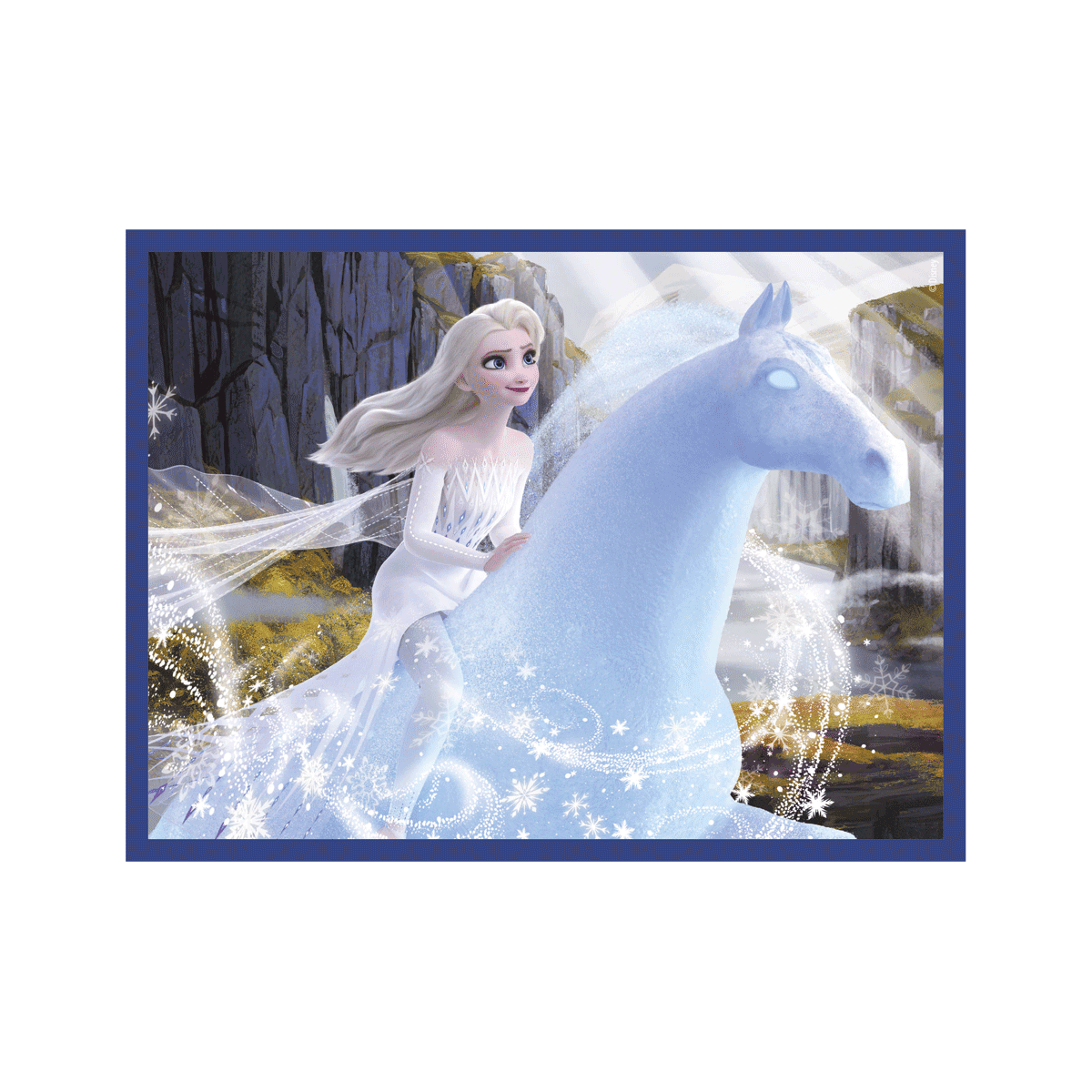 Clementoni - supercolor puzzle disney frozen - 12 pezzi, 41192 - CLEMENTONI