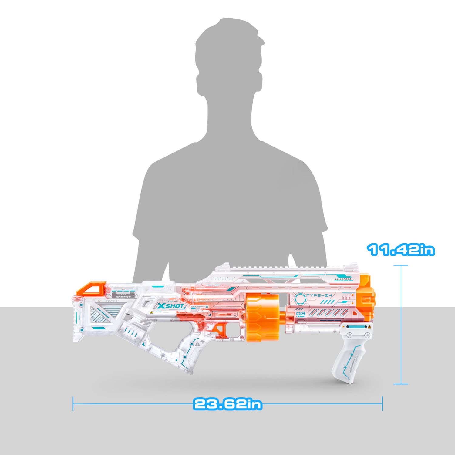 Xshot skins last stand blaster - specter skin (16 darts) da zuru - 