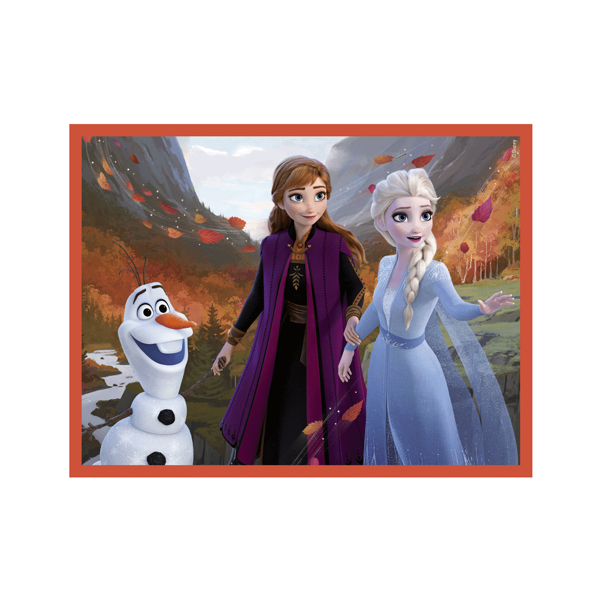Clementoni - supercolor puzzle disney frozen - 12 pezzi, 41192 - CLEMENTONI