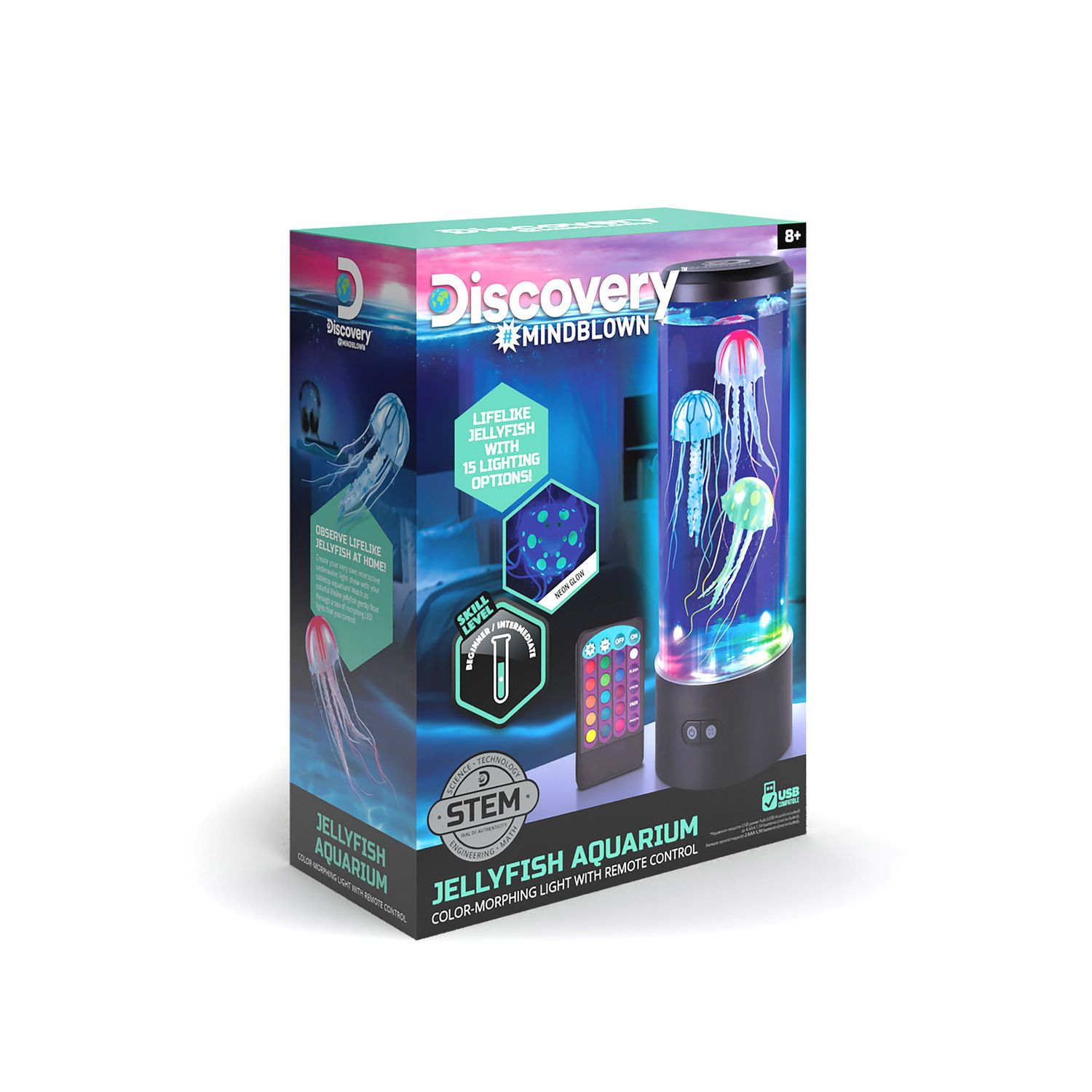 Lampada jellyfish per bambini - Discovery Mindblown