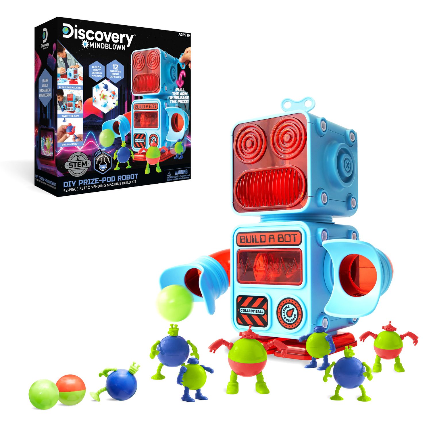 Kit costruzione distributore automatico - Discovery Mindblown