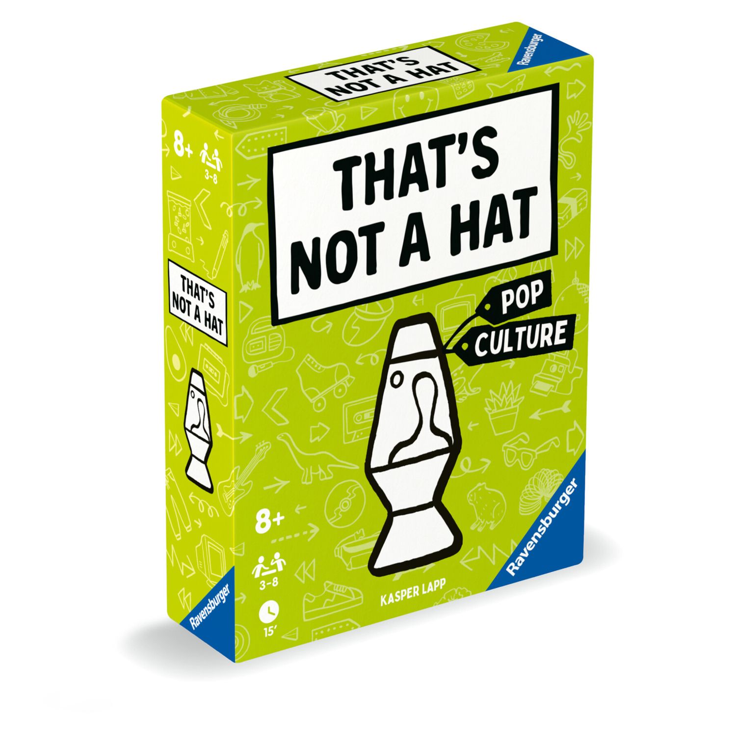 Ravensburger - that's not a hat 2 pop culture, gioco di carte per tutta la famiglia, 8+ anni - RAVENSBURGER, RAVENSBURGER 3D PUZZLE, SPIDEY