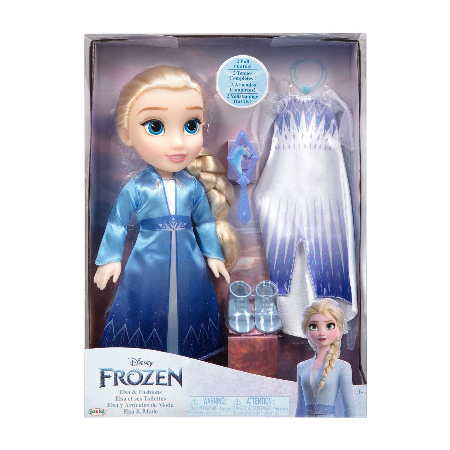 Frozen bambola elsa con bellissimi vestiti ispirati al film frozen 2 - Frozen