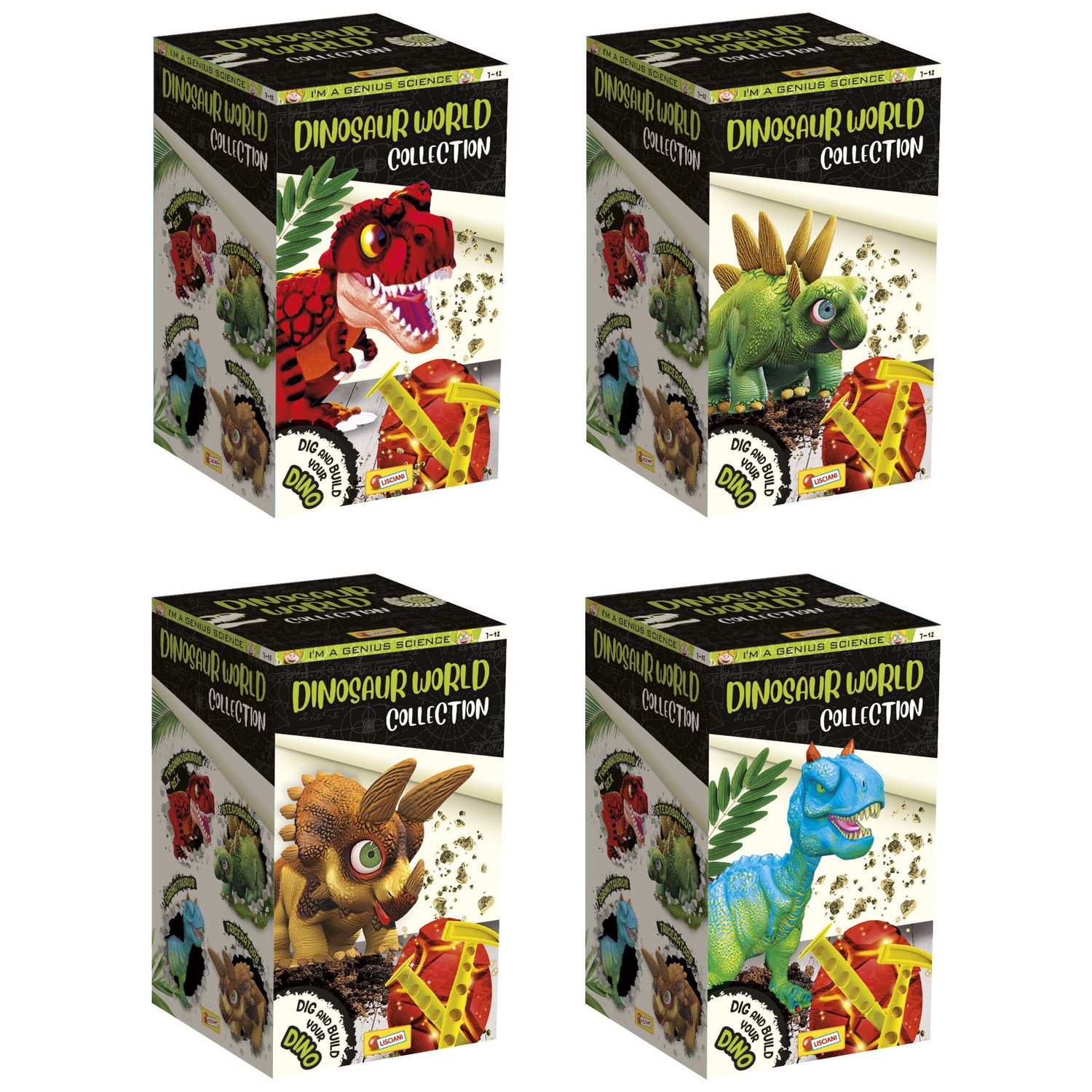 I'm a genius dinosaur world collection - LISCIANI