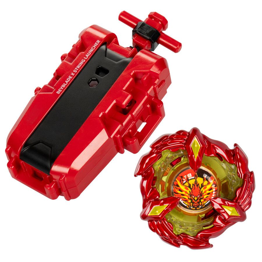 Hasbro beyblade x, deluxe launcher e top, confezione con lanciatore e trottola deluxe - BEYBLADE