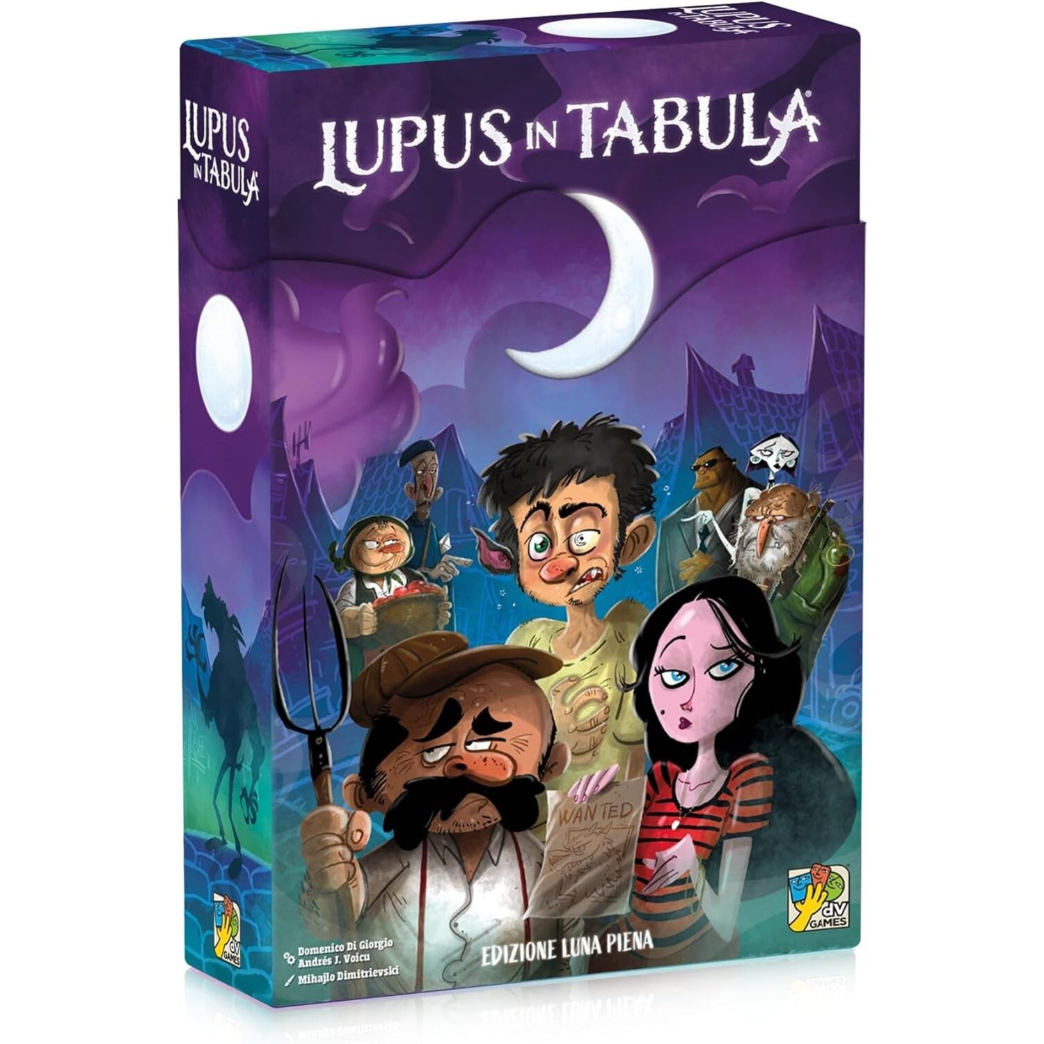 Lupus in tabula - edizione luna piena - una speciale edizione di lupus in tabula che renderà indimenticabili le tue notti di luna piena! - DAVINCI EDITORE