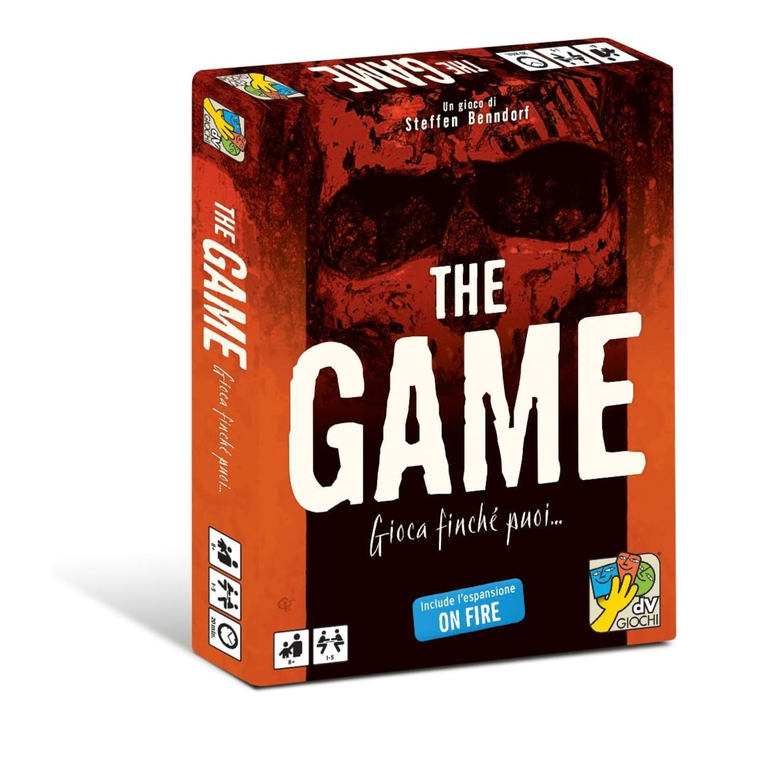 Dv giochi- the game tavolo in cui il gioco è l'avversario da battere, multicolore - 6+  - da 1 a 5 giocatori - DAVINCI EDITORE