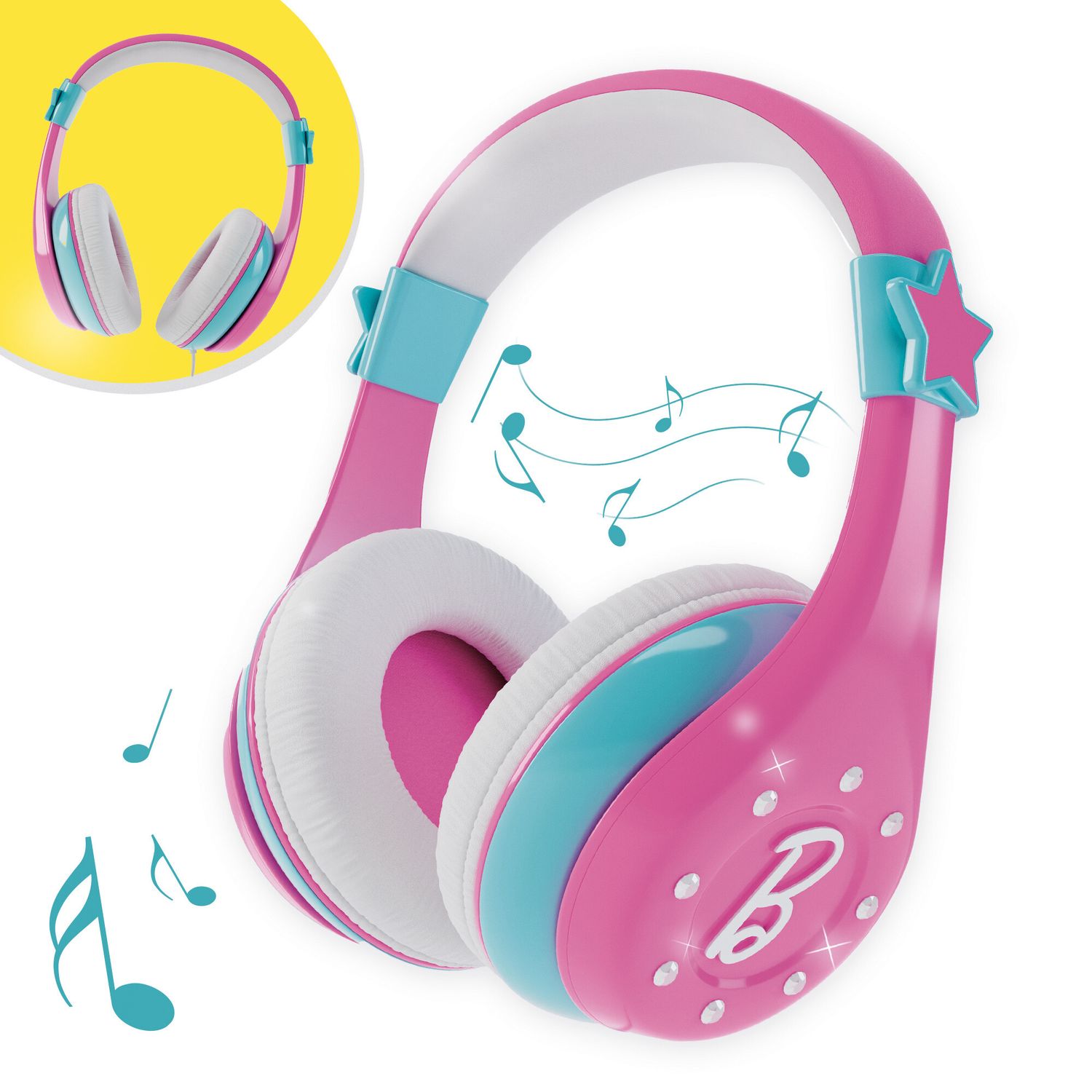 Barbie fashion bluetooth headphones - LISCIANI, Barbie