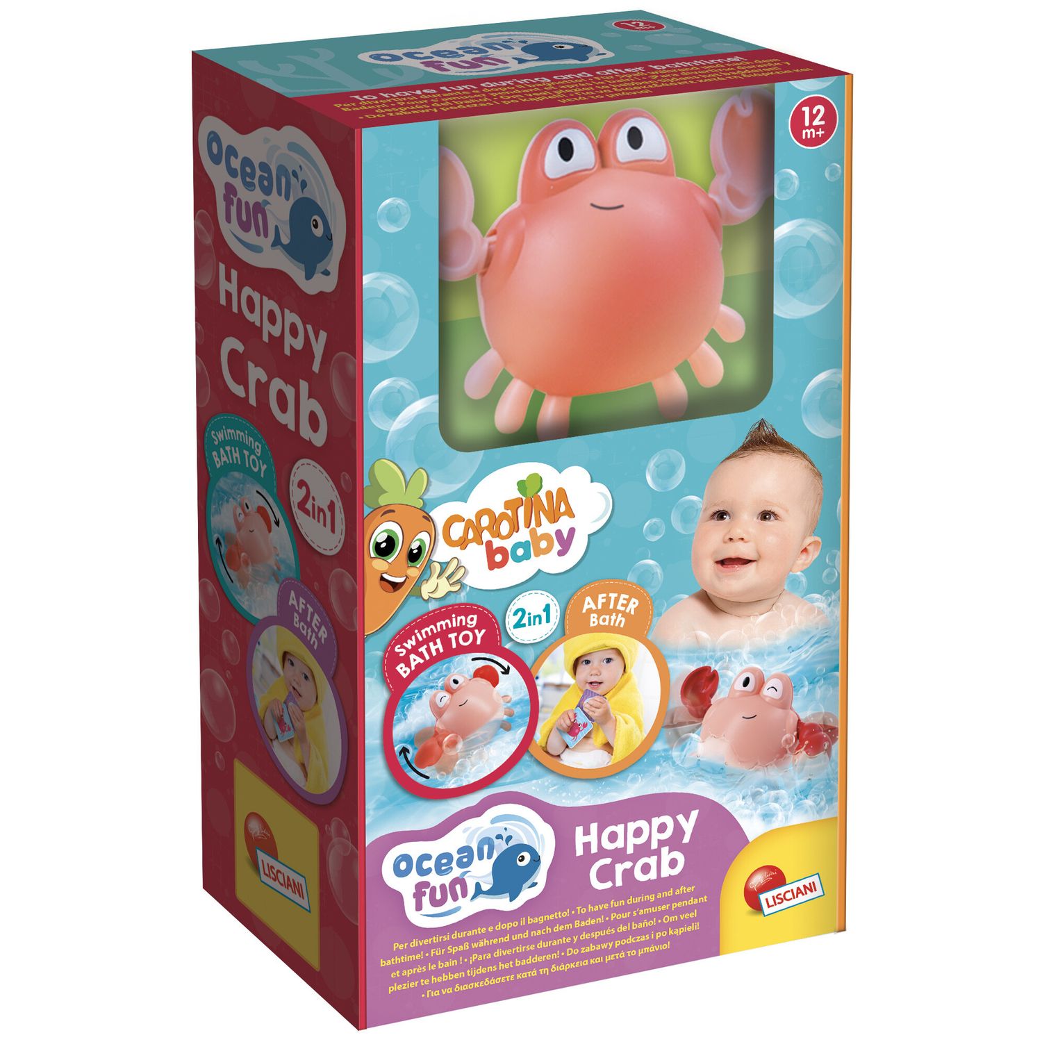Carotina baby ocean fun bath toys - LISCIANI