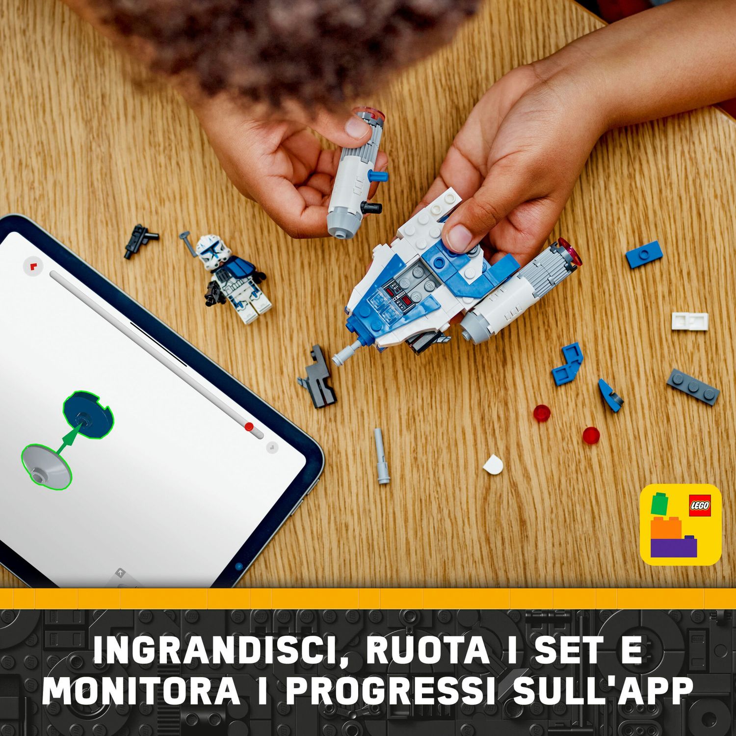 Lego star wars 75391 microfighter y-wing di captain rex, astronave giocattolo da collezione, giochi bambini 6+, piccolo regalo - LEGO® Star Wars™, Lego, Star Wars