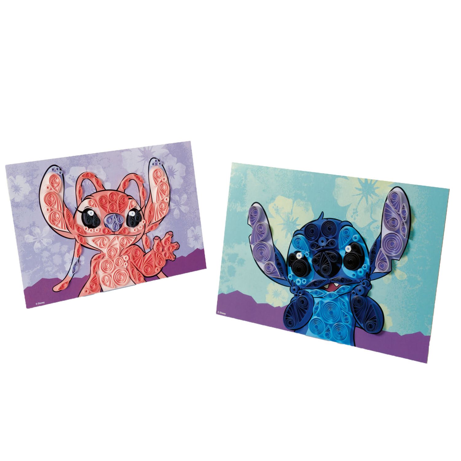 Ravensburger - be creative: paper art stich, bricolage 7+ - RAVENSBURGER, Disney, Disney Stitch