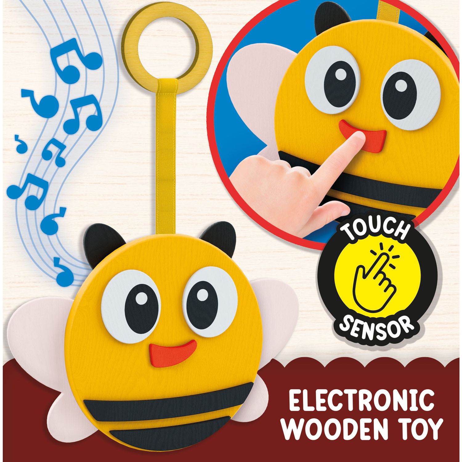 Montessori wood musichini bee - LISCIANI