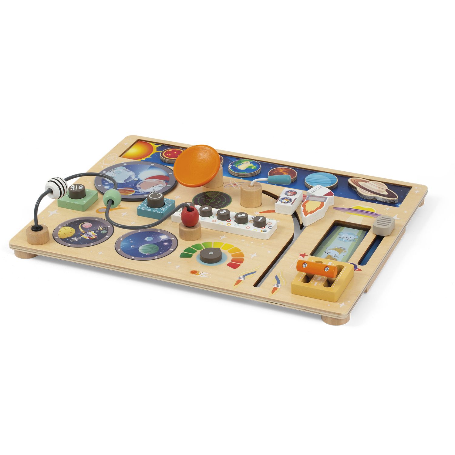 Missione nello spazio - pannello di controllo - wood "n" play - WOOD 'N' PLAY