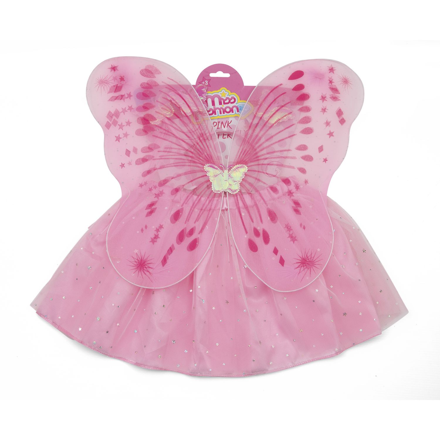 Set principessa delle fate - farfalla rosa - MISS FASHION