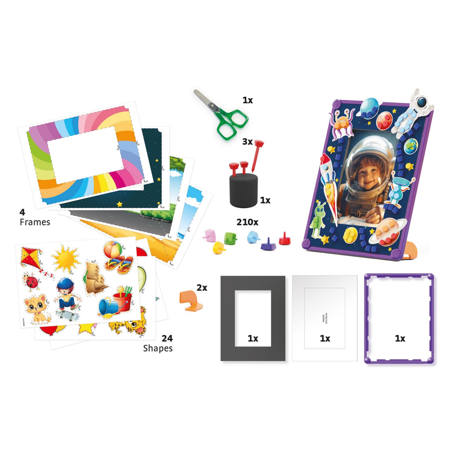 Fantaframe - crea la tua cornice, quercetti, da 5 anni - 