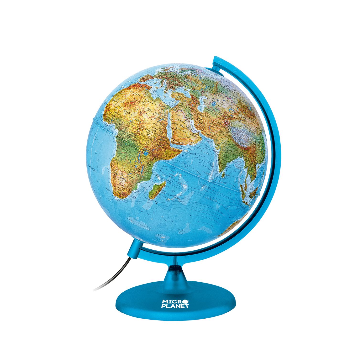 Mappamondo luminoso fisico e politico - micro planet - MICRO PLANET