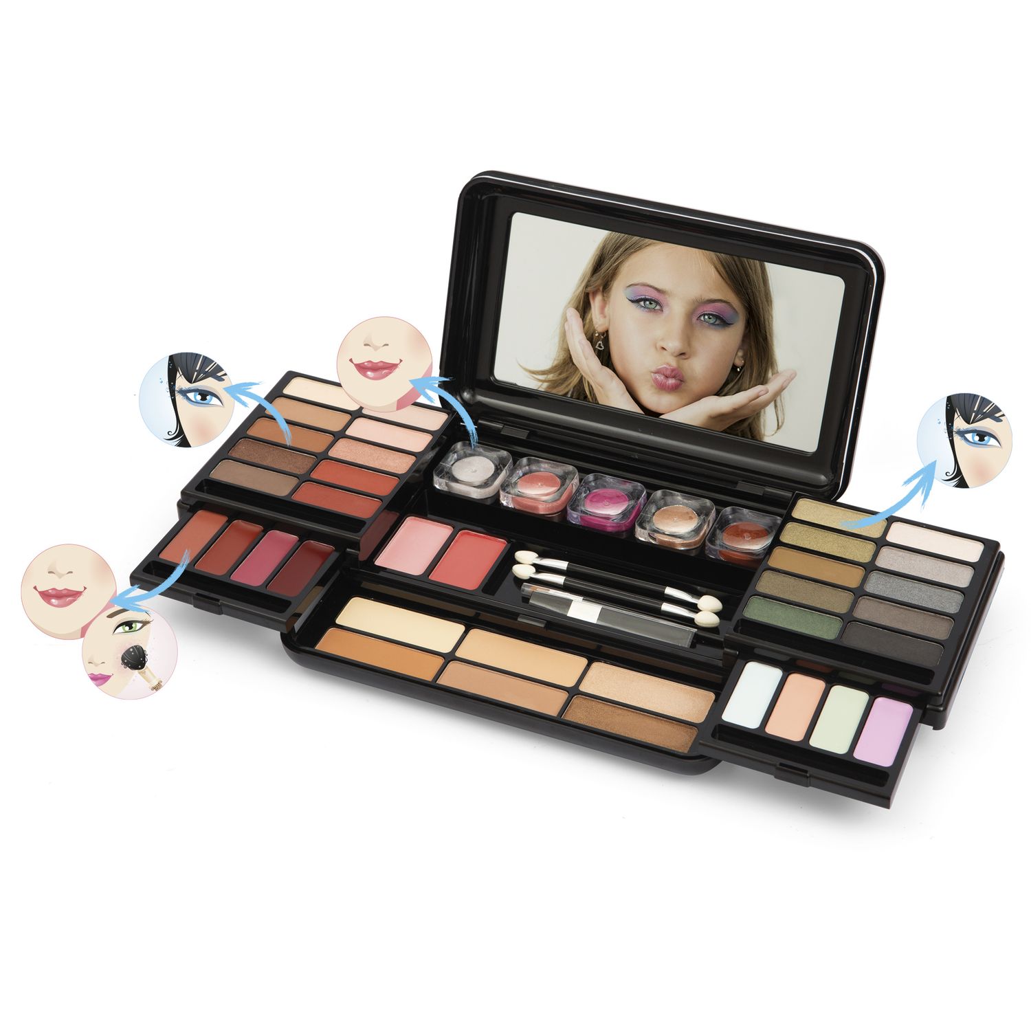 Cofanetto make-up: glam star case - MISS FASHION