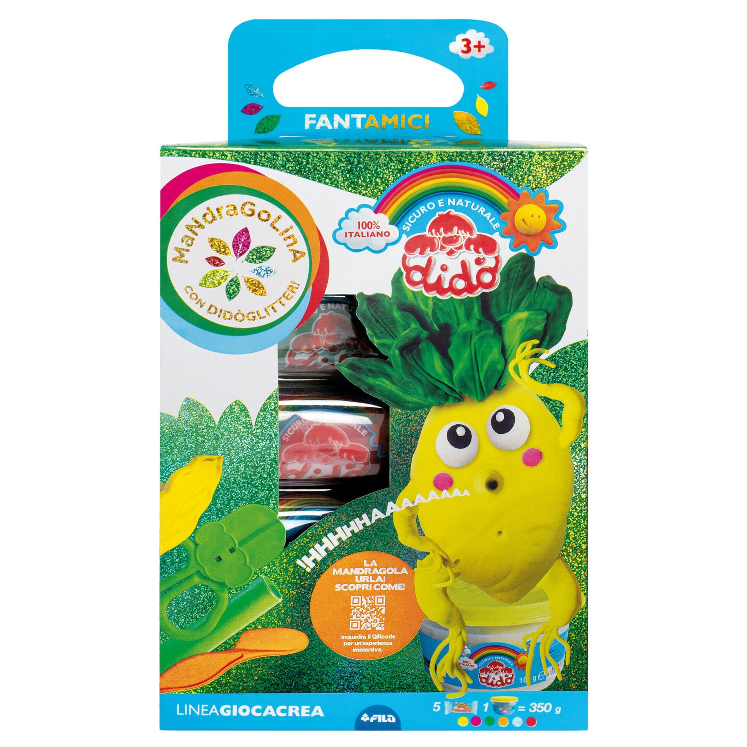 Didò giocacarea fantamico mandragolina - set gioco creativo - DIDO'