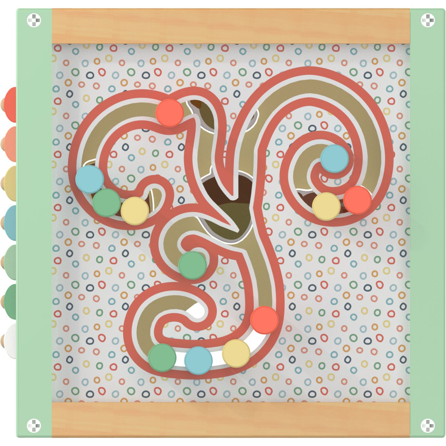 Maxi cubo multiattività in legno - wood "n" play - WOOD 'N' PLAY