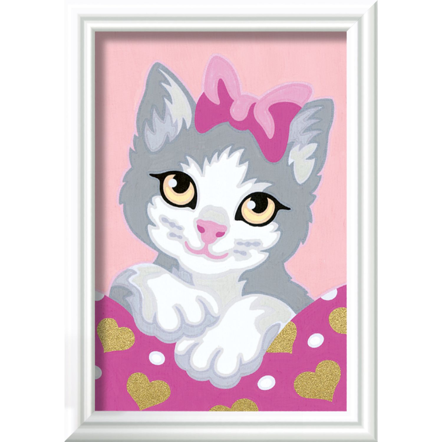 Ravensburger - creart atelier - set con cavalletto tema unicorni - dipingere con i numeri - gioco creativo bambini 7+ anni - CREART, RAVENSBURGER