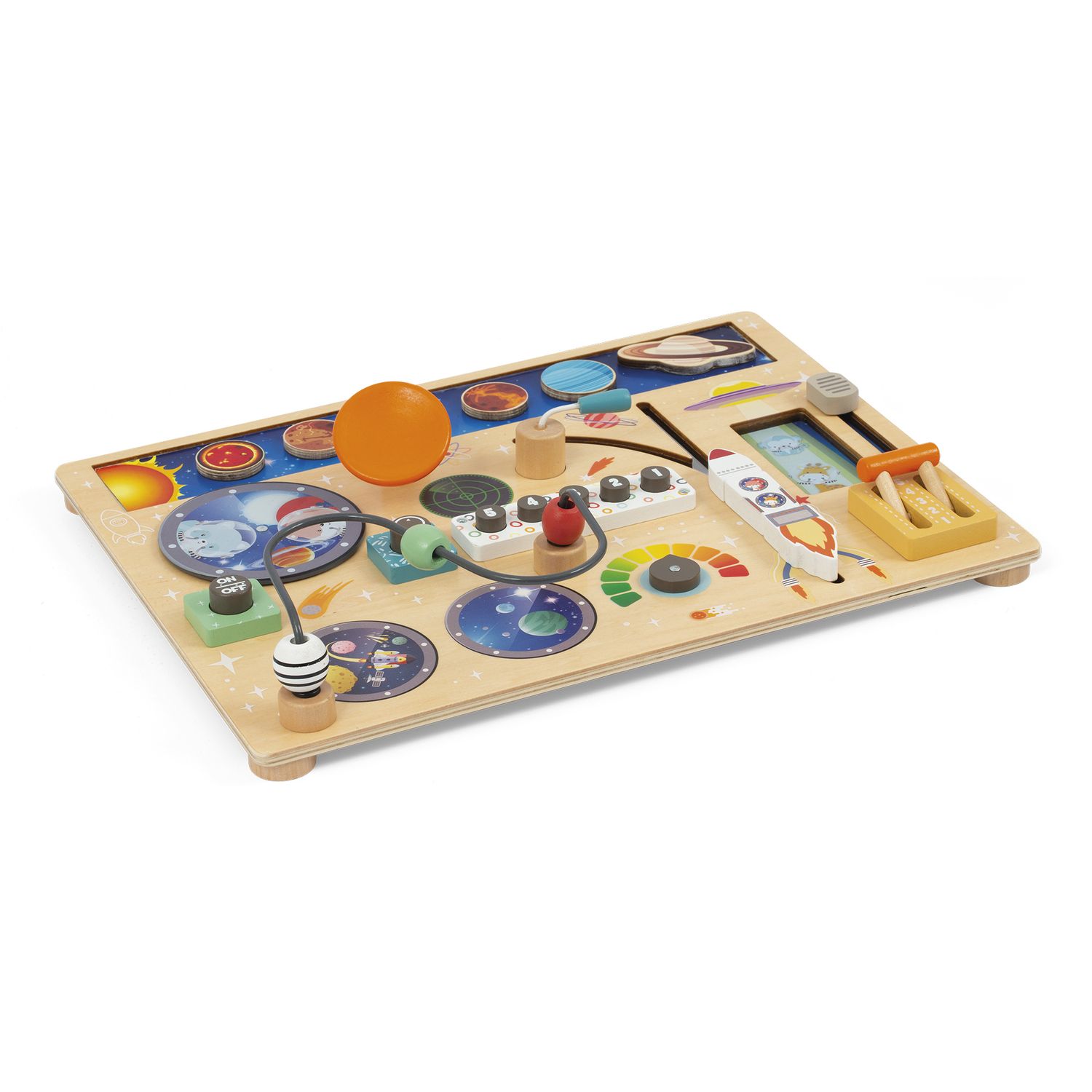Missione nello spazio - pannello di controllo - wood "n" play - WOOD 'N' PLAY