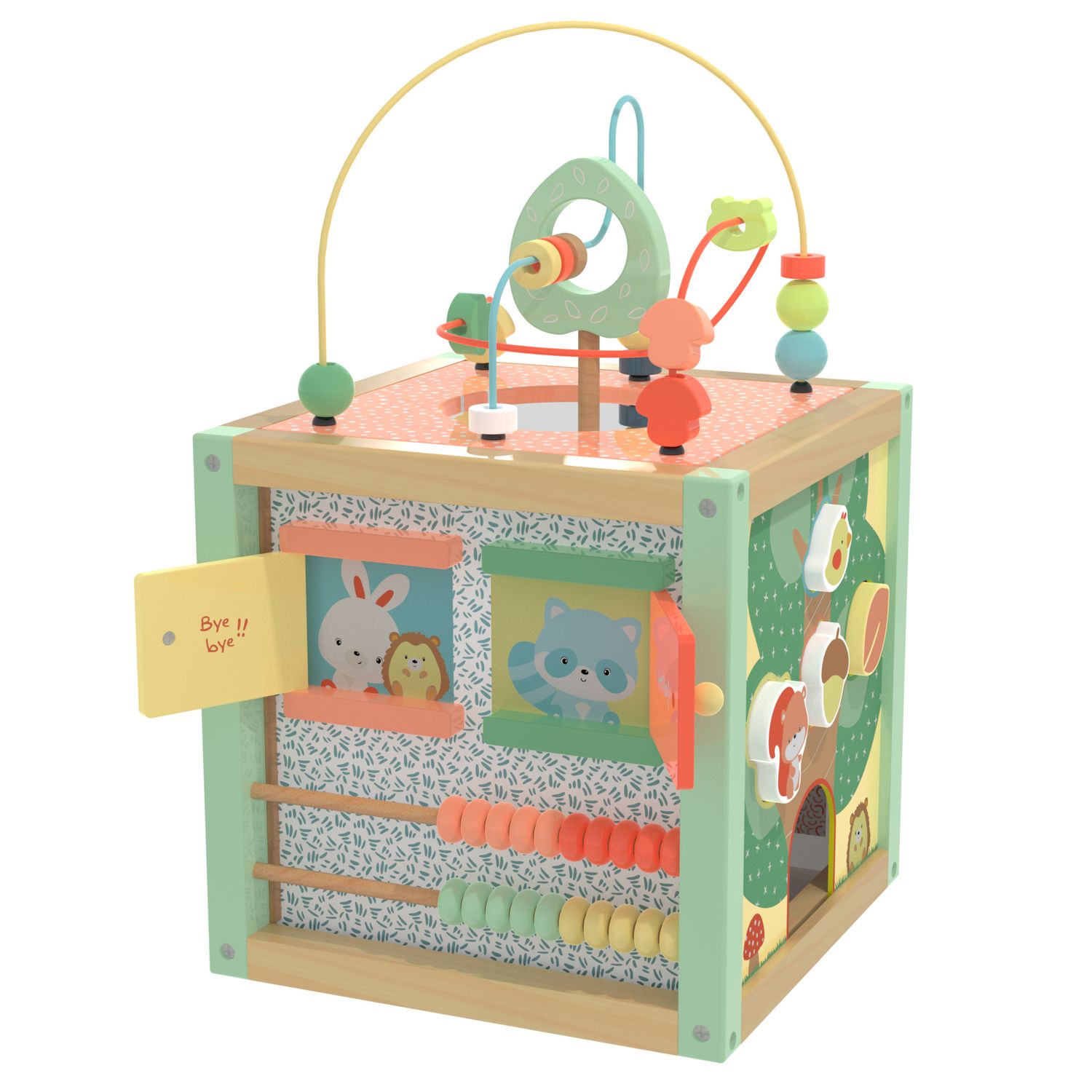 Maxi cubo multiattività in legno - wood "n" play - WOOD 'N' PLAY