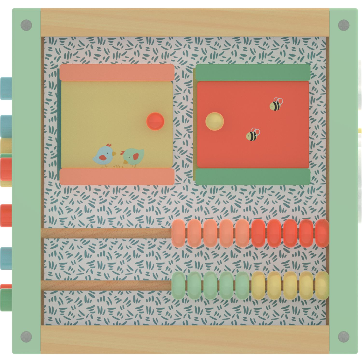 Maxi cubo multiattività in legno - wood "n" play - WOOD 'N' PLAY