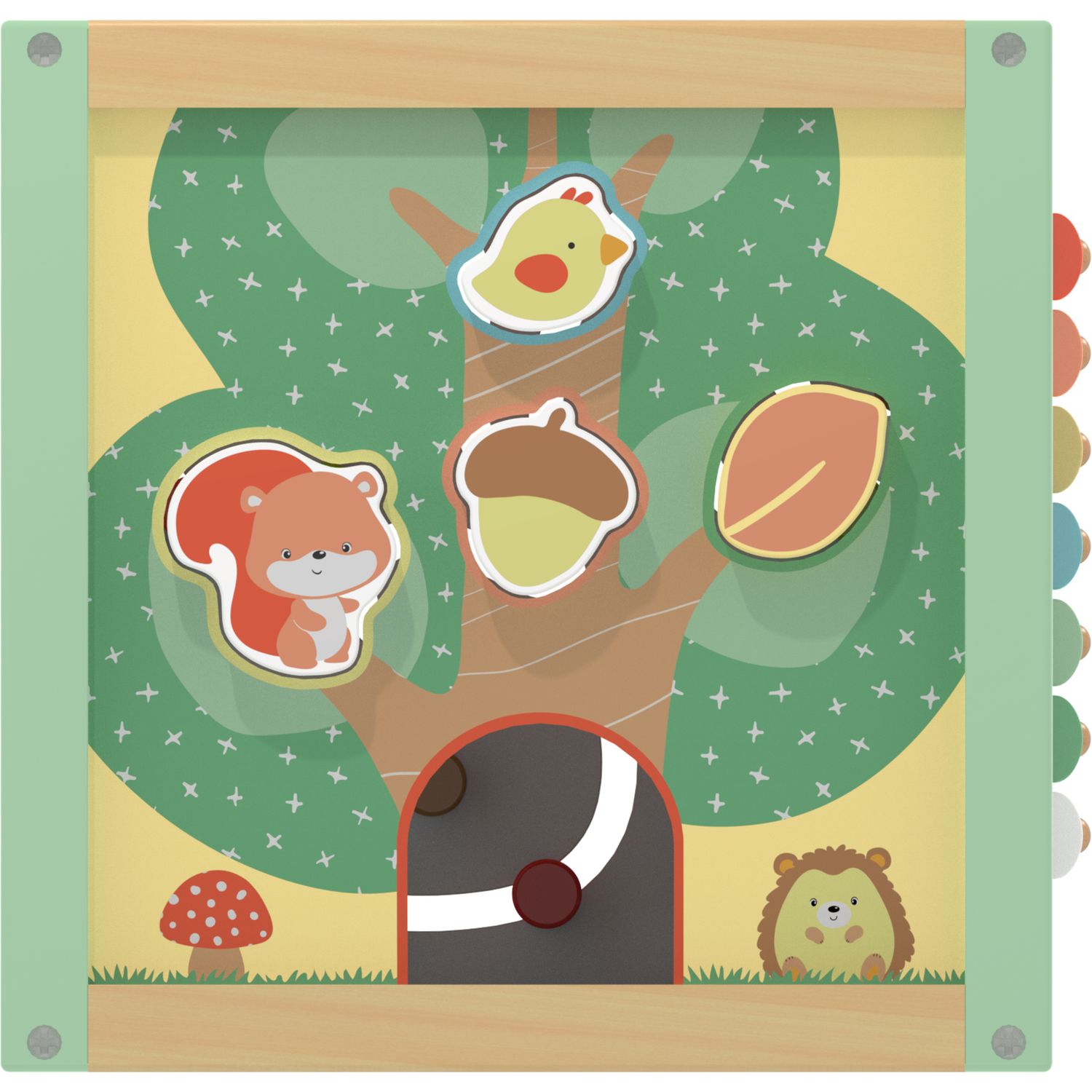 Maxi cubo multiattività in legno - wood "n" play - WOOD 'N' PLAY