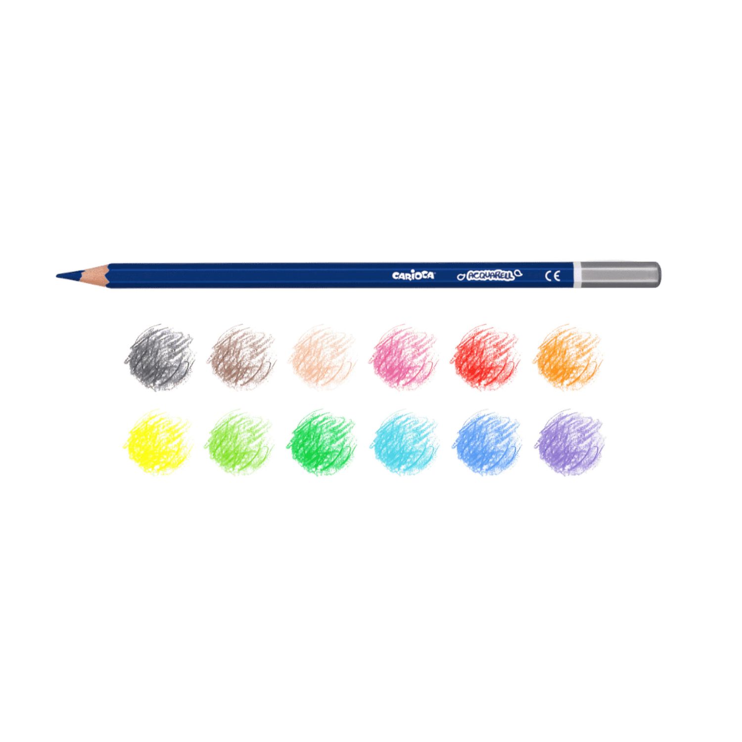 Matite acquerellabili acquarell - 12 pz - CARIOCA
