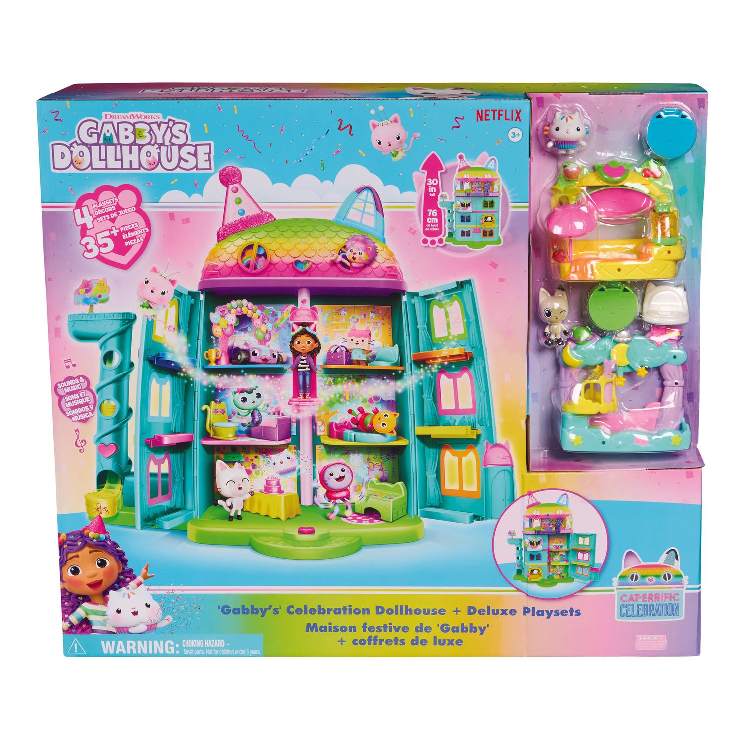 Gabby's dollhouse, casa con esclusiva sala party room - GABBY'S DOLLHOUSE