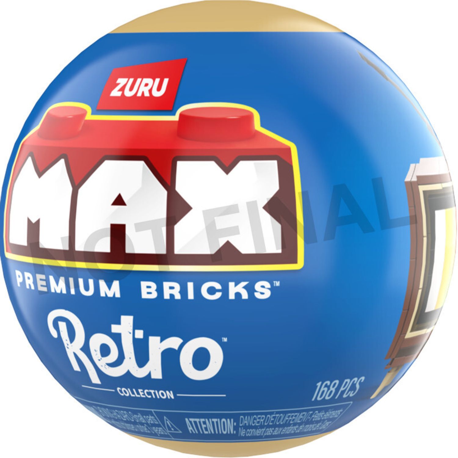 Collezione max premium retro building bricks - ZURU