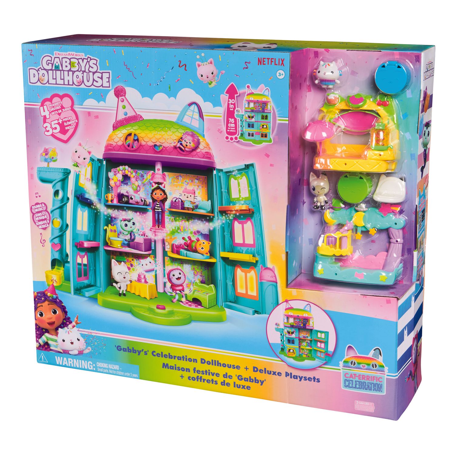 Gabby's dollhouse, casa con esclusiva sala party room - GABBY'S DOLLHOUSE